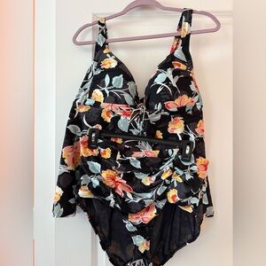 Torrid Multicolor Floral Bikini